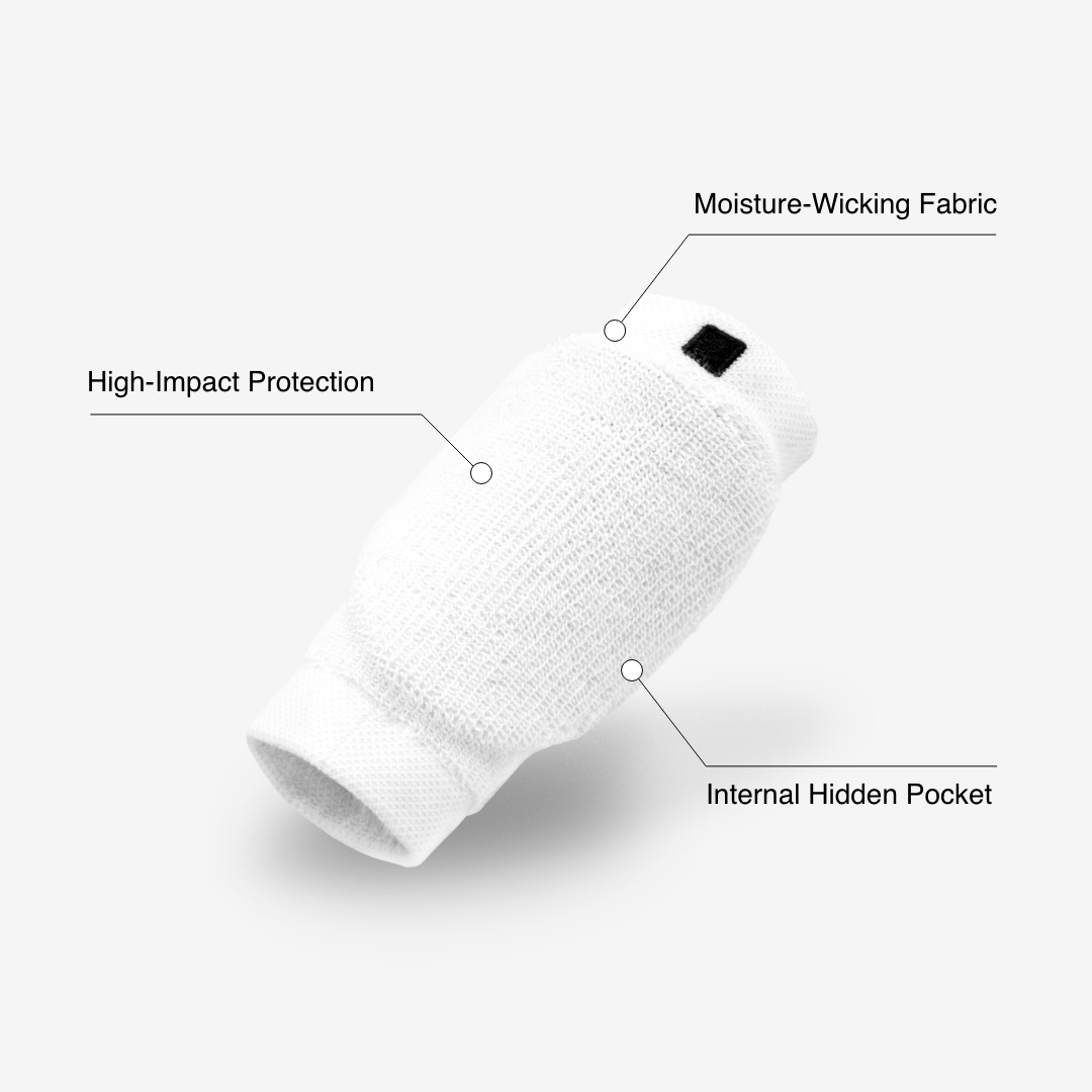 Hard Yards Sweatband & Hidden Pocket (6mm) - The Cricket Store