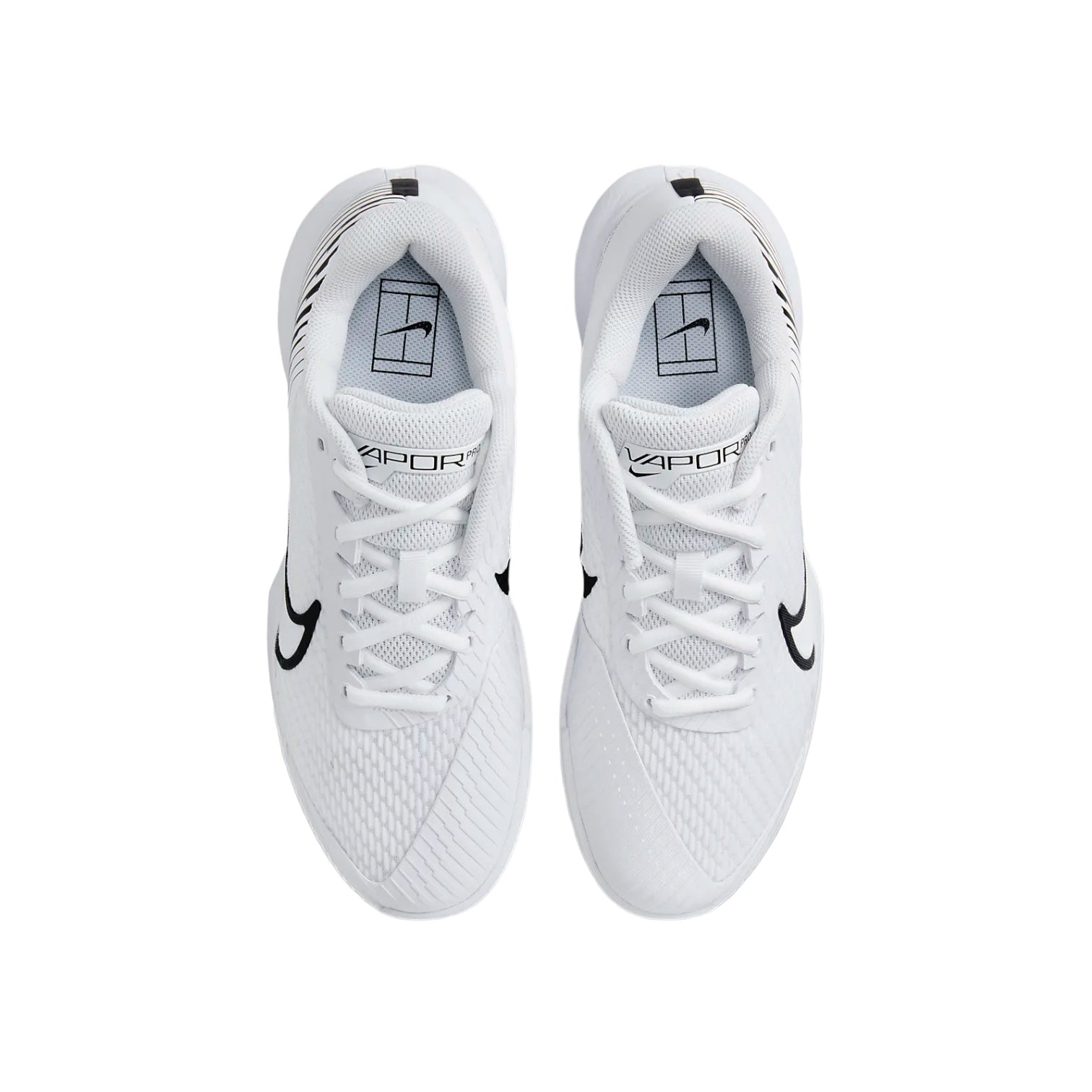 SBM Nike Air Zoom Vapor Pro 2 (White/Black) - The Cricket Store
