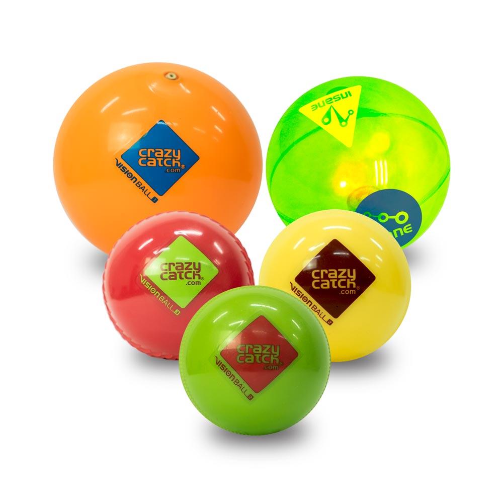 Crazy Catch Vision Ball Ultimate 5 Pack - The Cricket Store