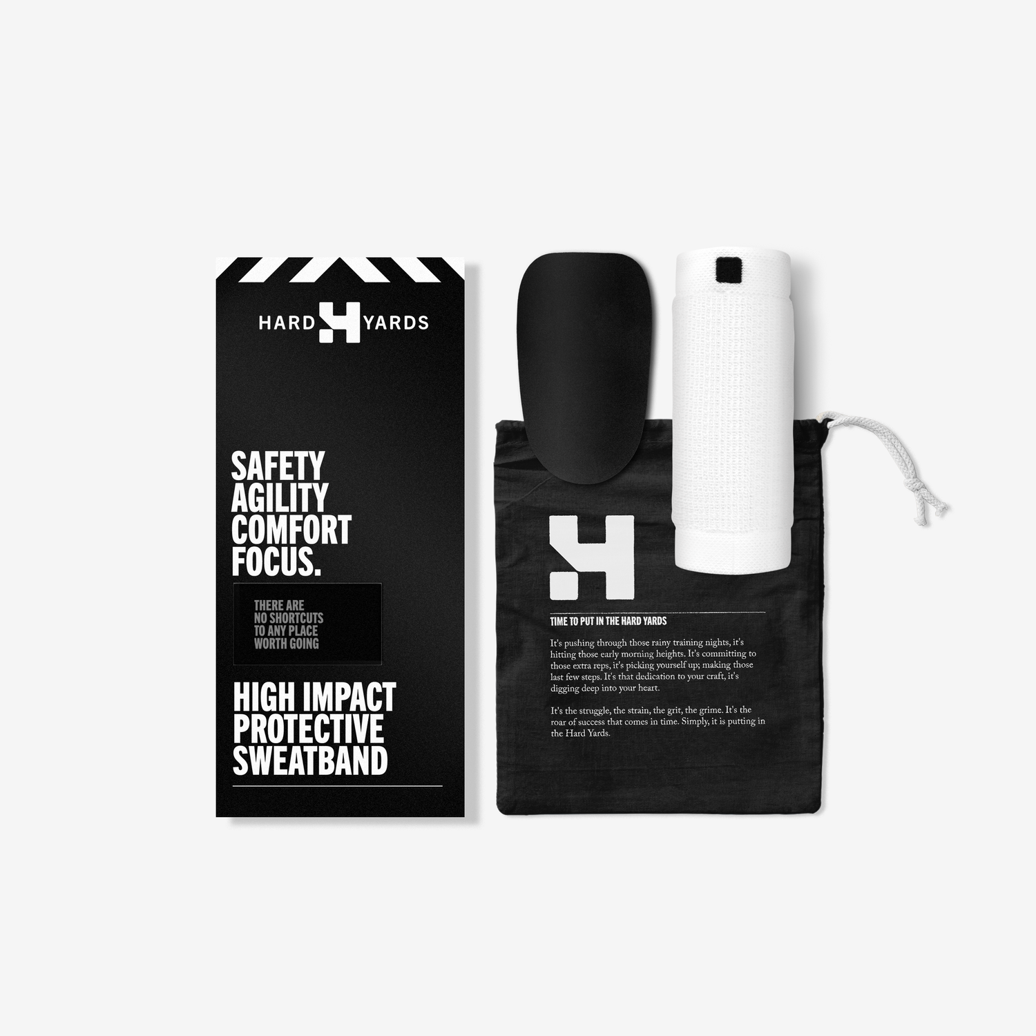 Hard Yards Sweatband & Hidden Pocket (6mm) - The Cricket Store