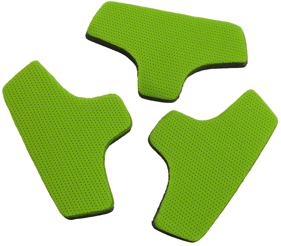 C&D CFIT T Shape 12mm Green Comfort Pads (3) - The Cricket Store