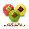 Vision Ball Traffic Light 3 Pack