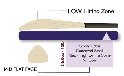 BlueRoom County Cricket Bat