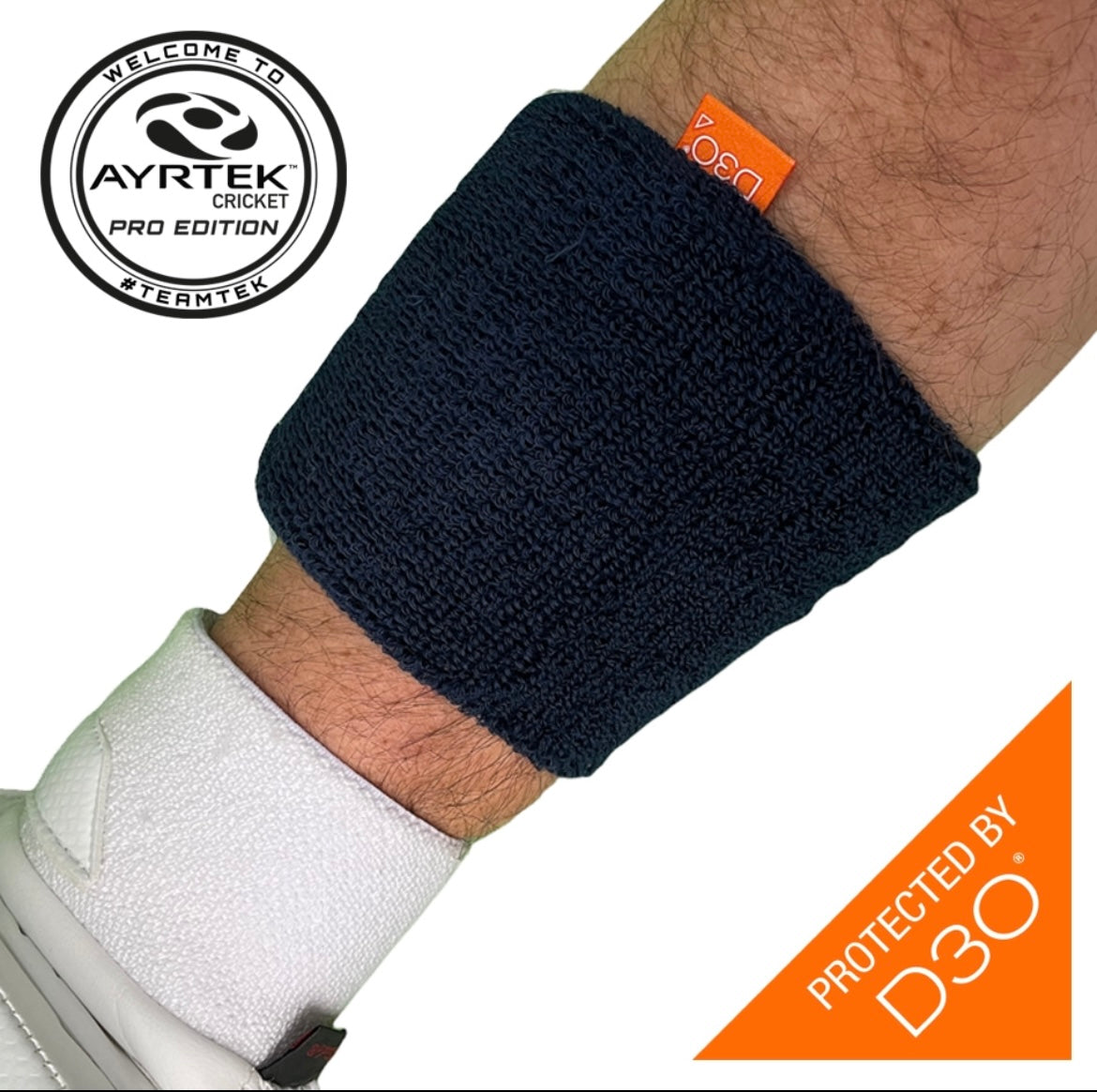 Ayrtek Hybrid Sweatband- Stubby PRO - The Cricket Store