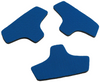 C&D CFIT "T" Shape 8mm Blue Comfort Pads (3)